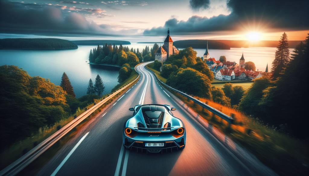 Découverte et sensations : vivre la magie des pays Baltes en supercar