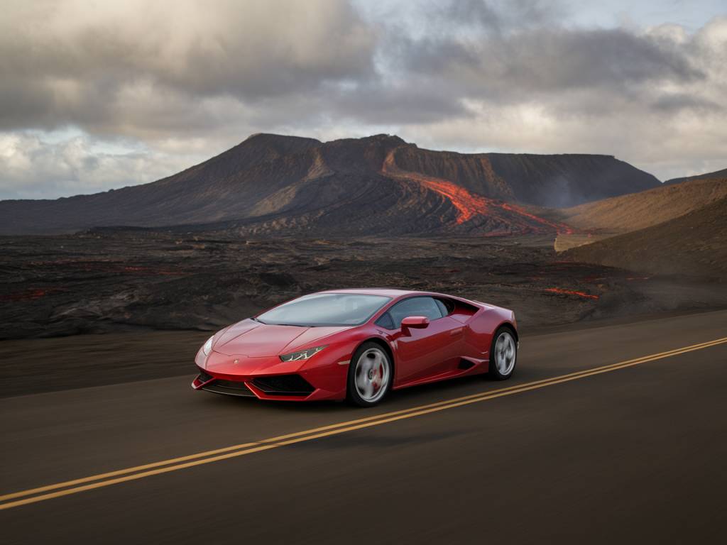 Supercars et volcans : roadtrip épique à travers les terres de feu d’Hawaï