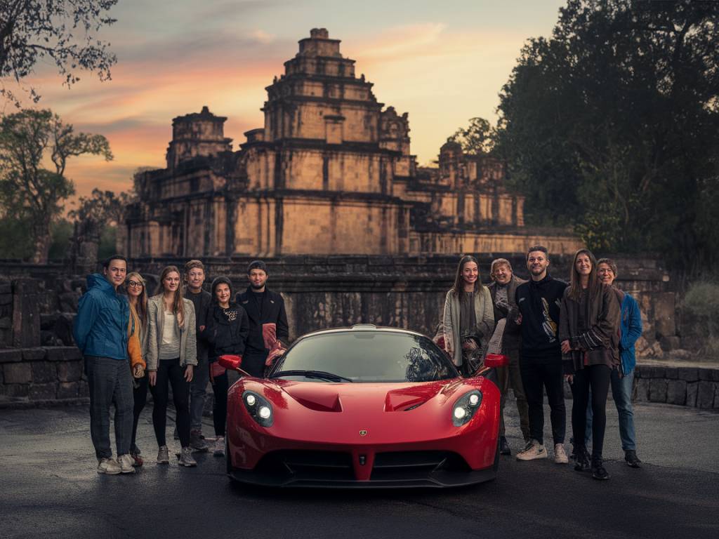 Supercars et temples aztèques : roadtrip mystique à travers le Mexique