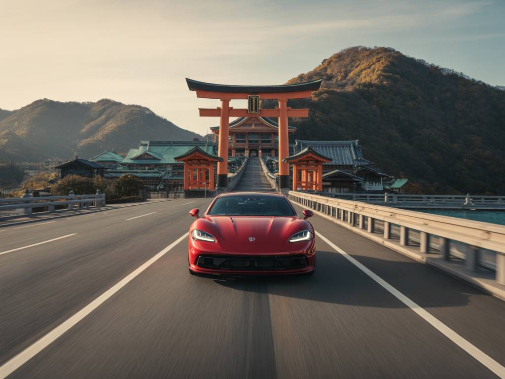 Supercars et sanctuaires shinto : roadtrip spirituel à travers le Japon