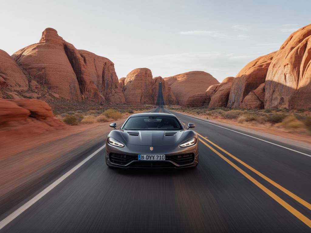 Supercars et cavaliers du ciel : roadtrip céleste à travers les déserts et canyons de l’Arizona